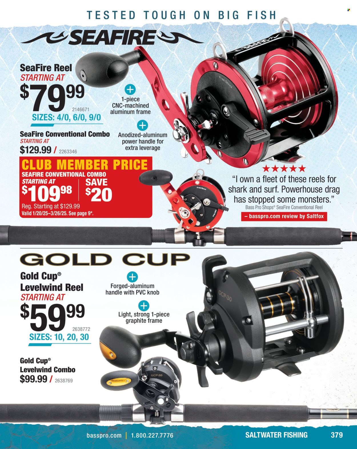 Cabela's ad. Page 1