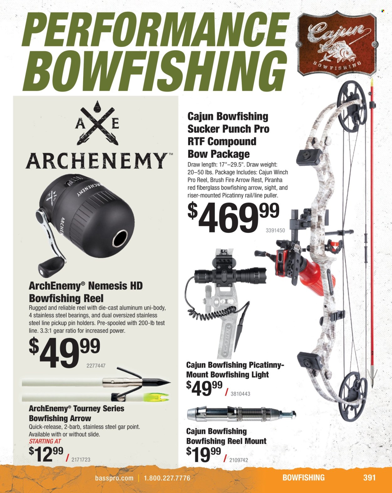 Cabela's ad. Page 1