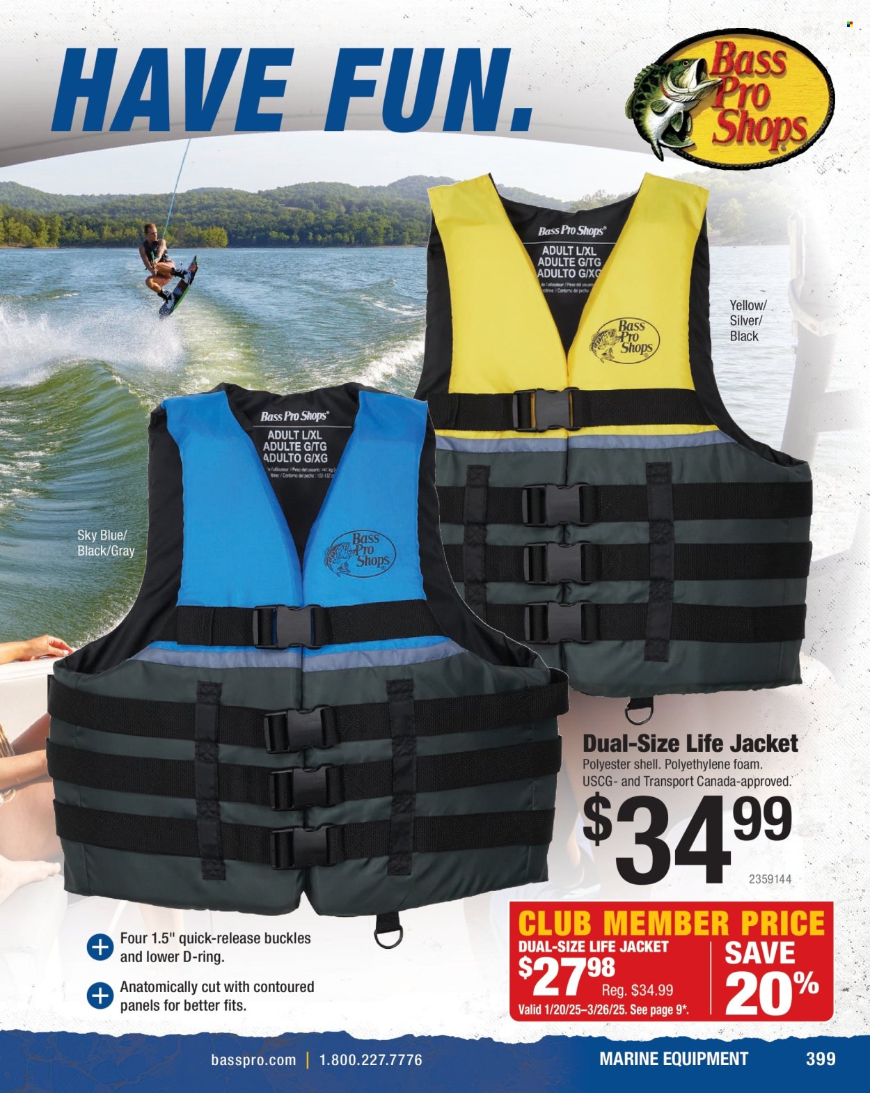 Cabela's ad. Page 1