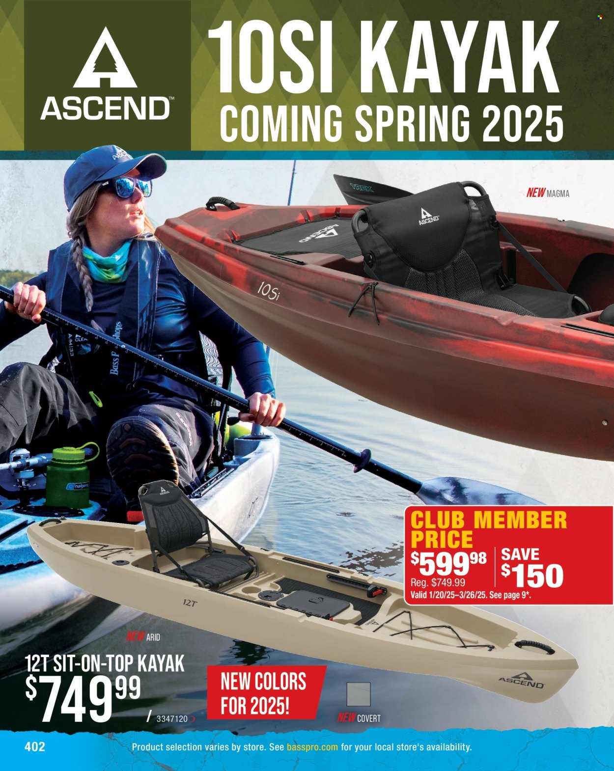 Cabela's ad. Page 1