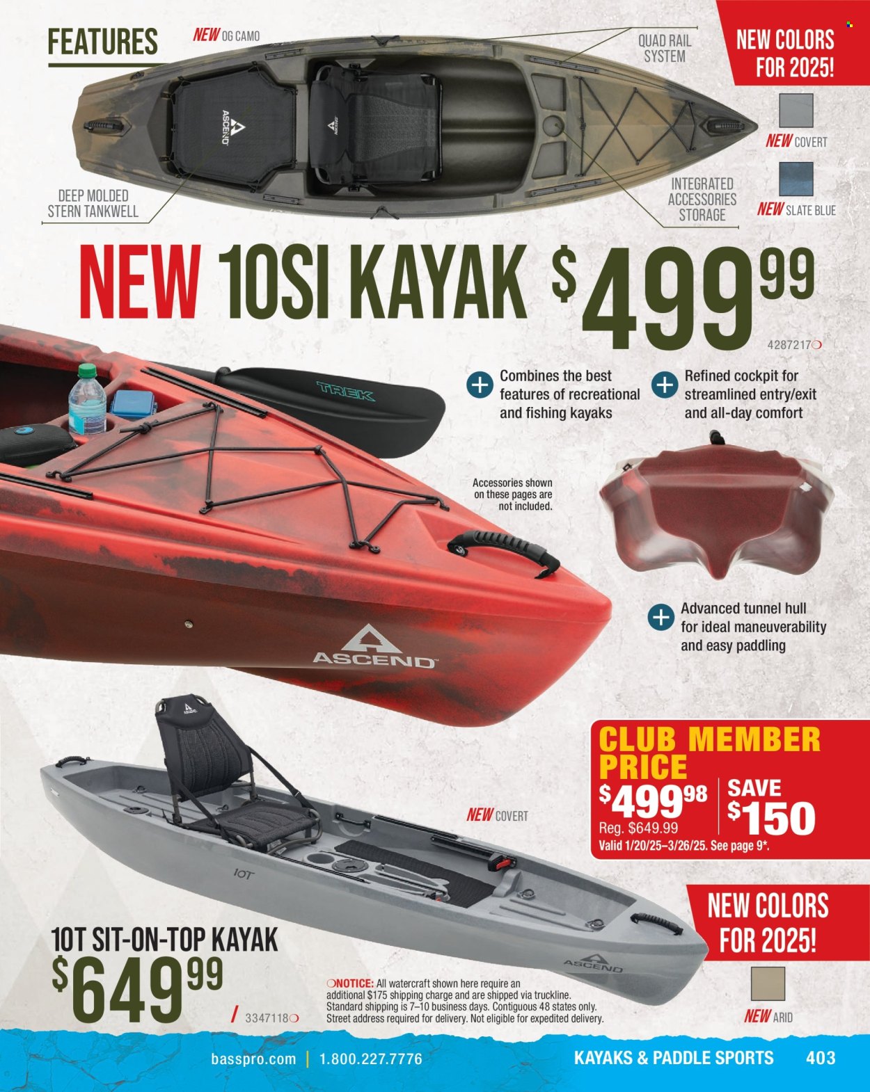 Cabela's ad. Page 1