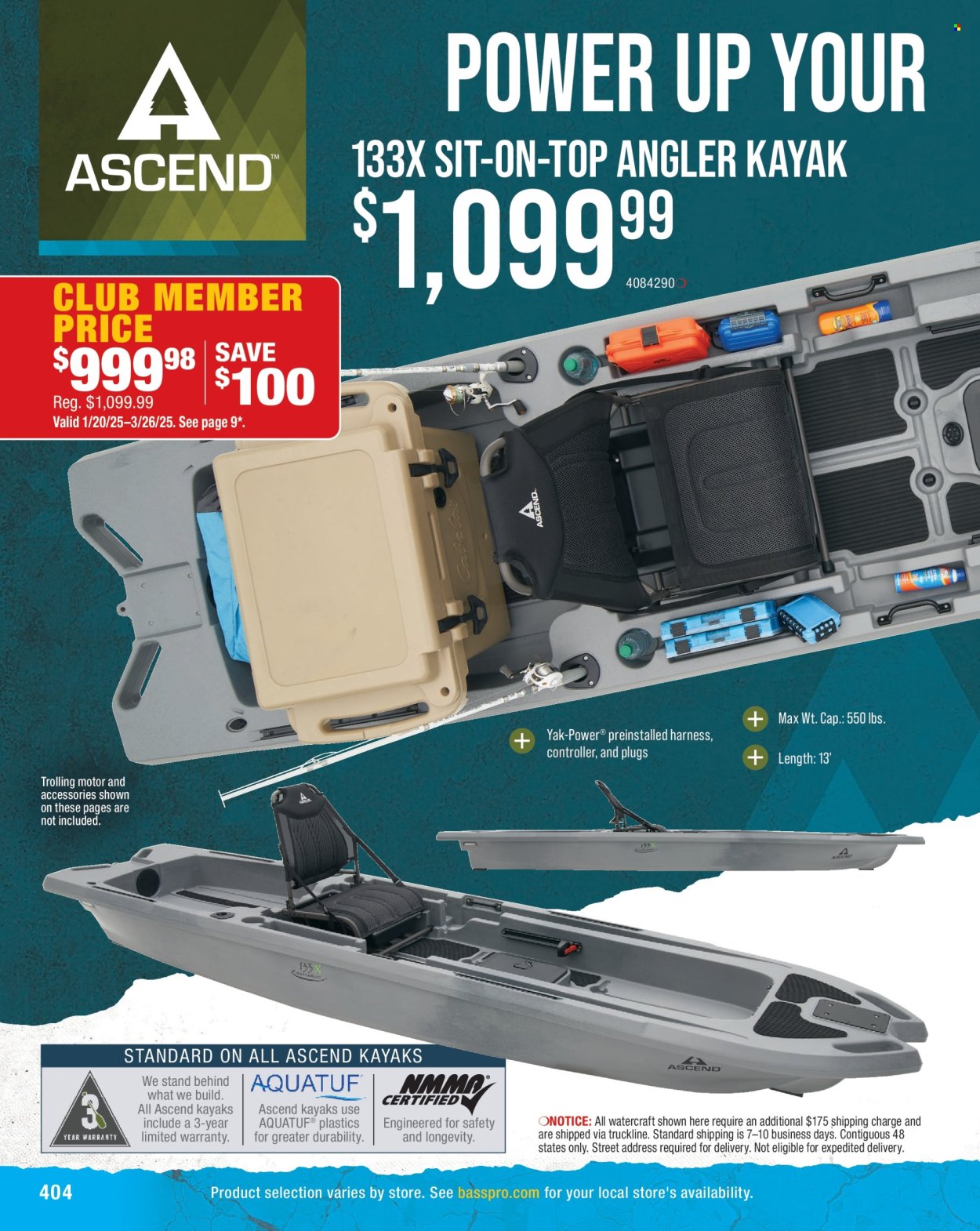 Cabela's ad. Page 1