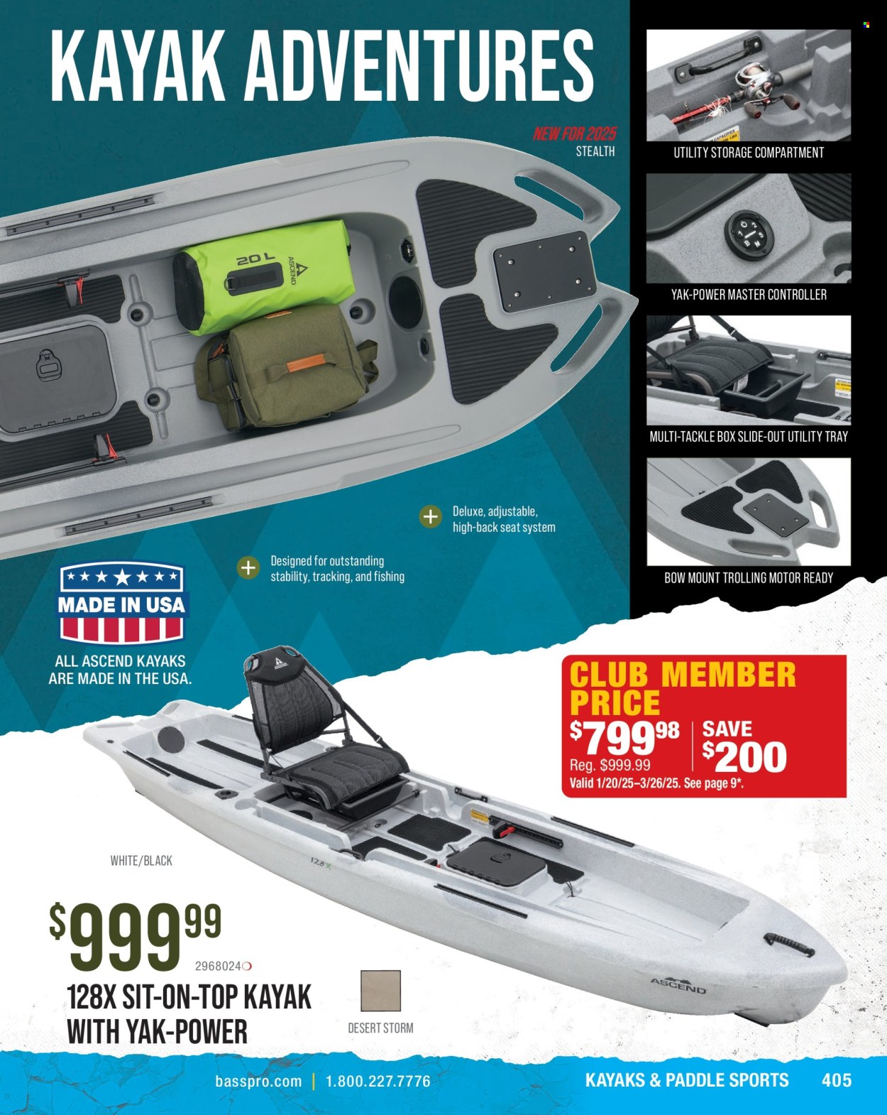 Cabela's ad. Page 1