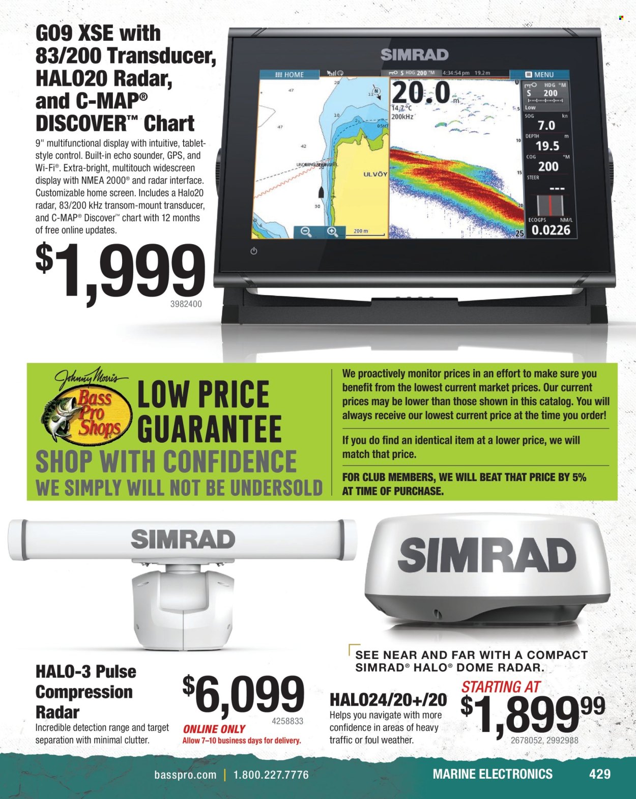 Cabela's ad. Page 1