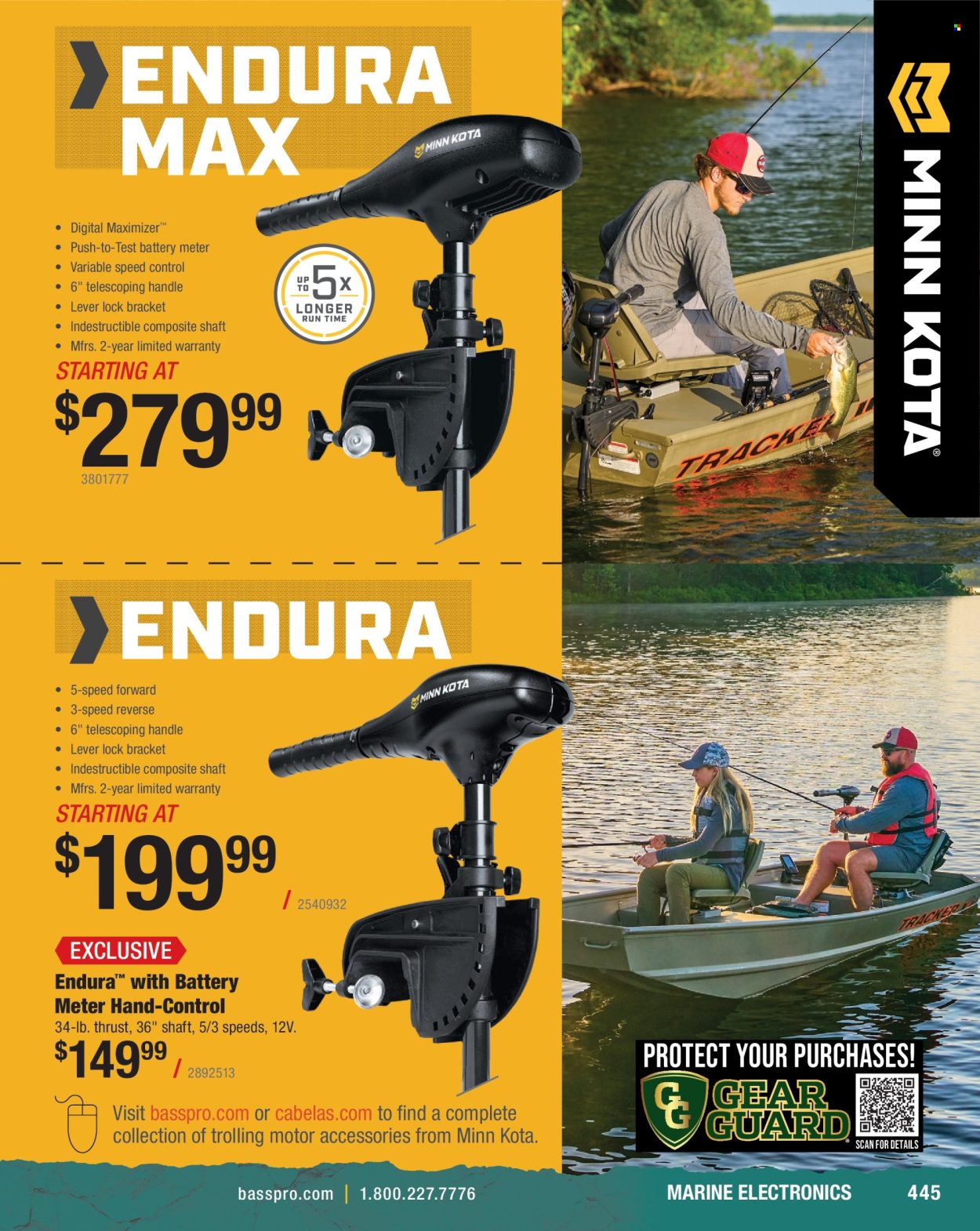 Cabela's ad. Page 1