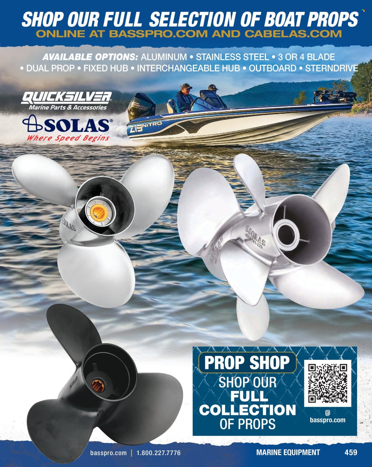 Cabela's ad. Page 1