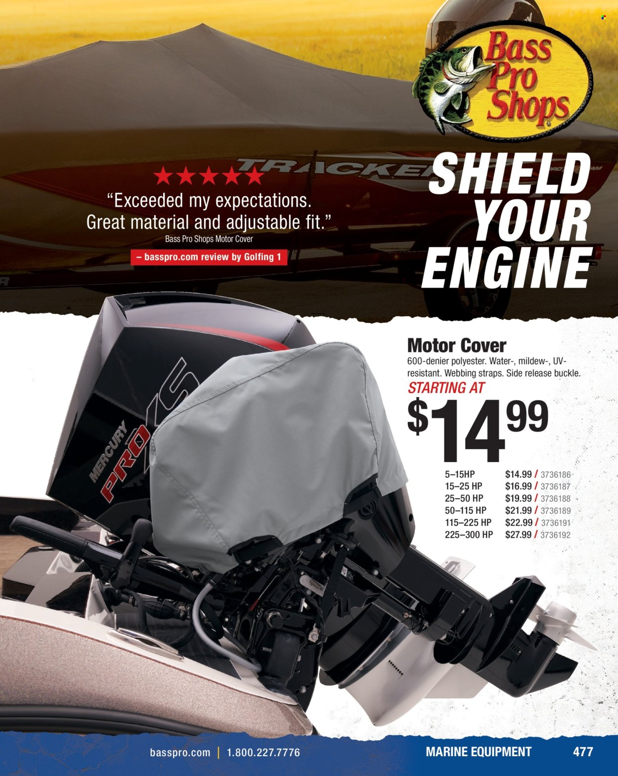 Cabela's ad. Page 1