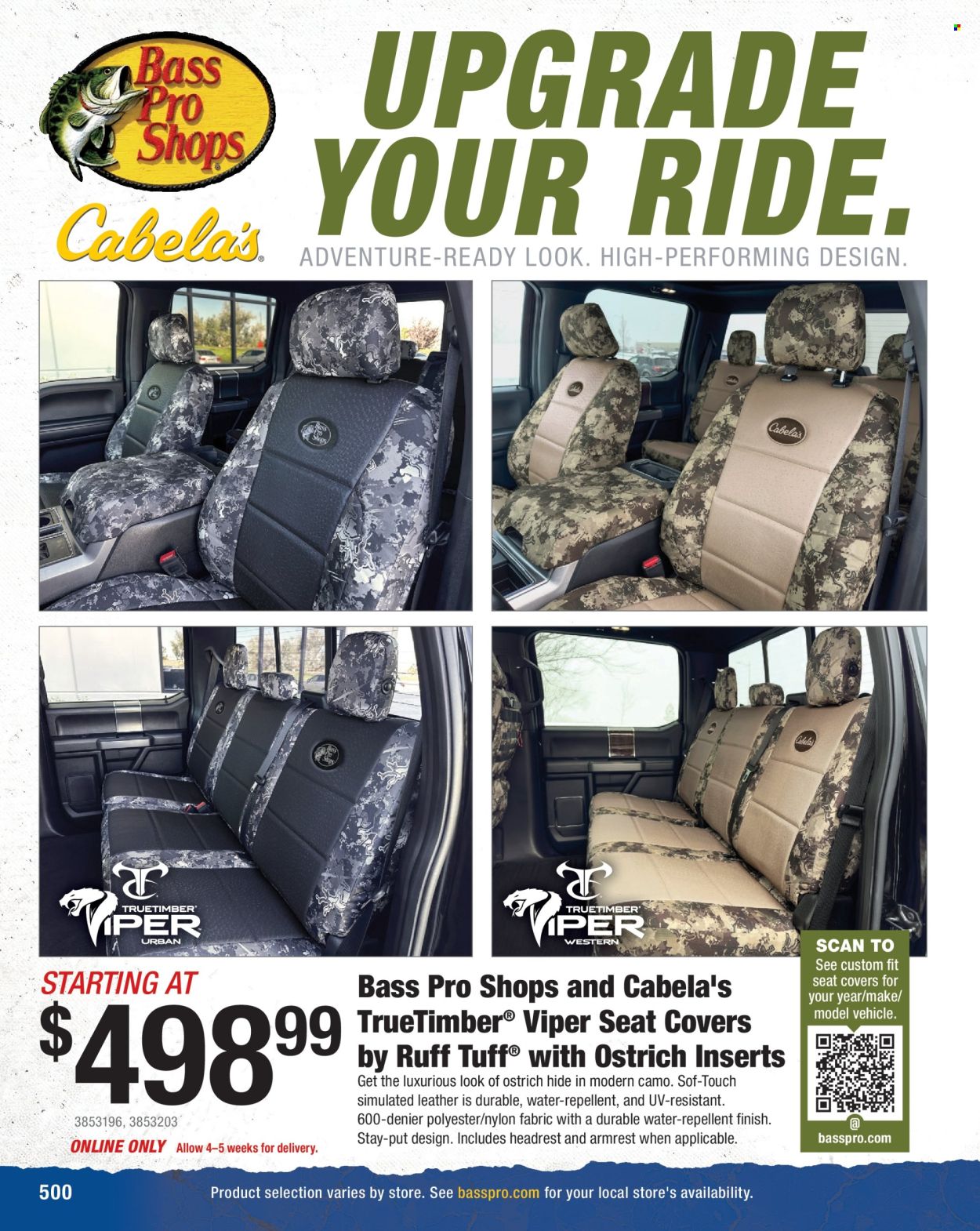 Cabela's ad. Page 1