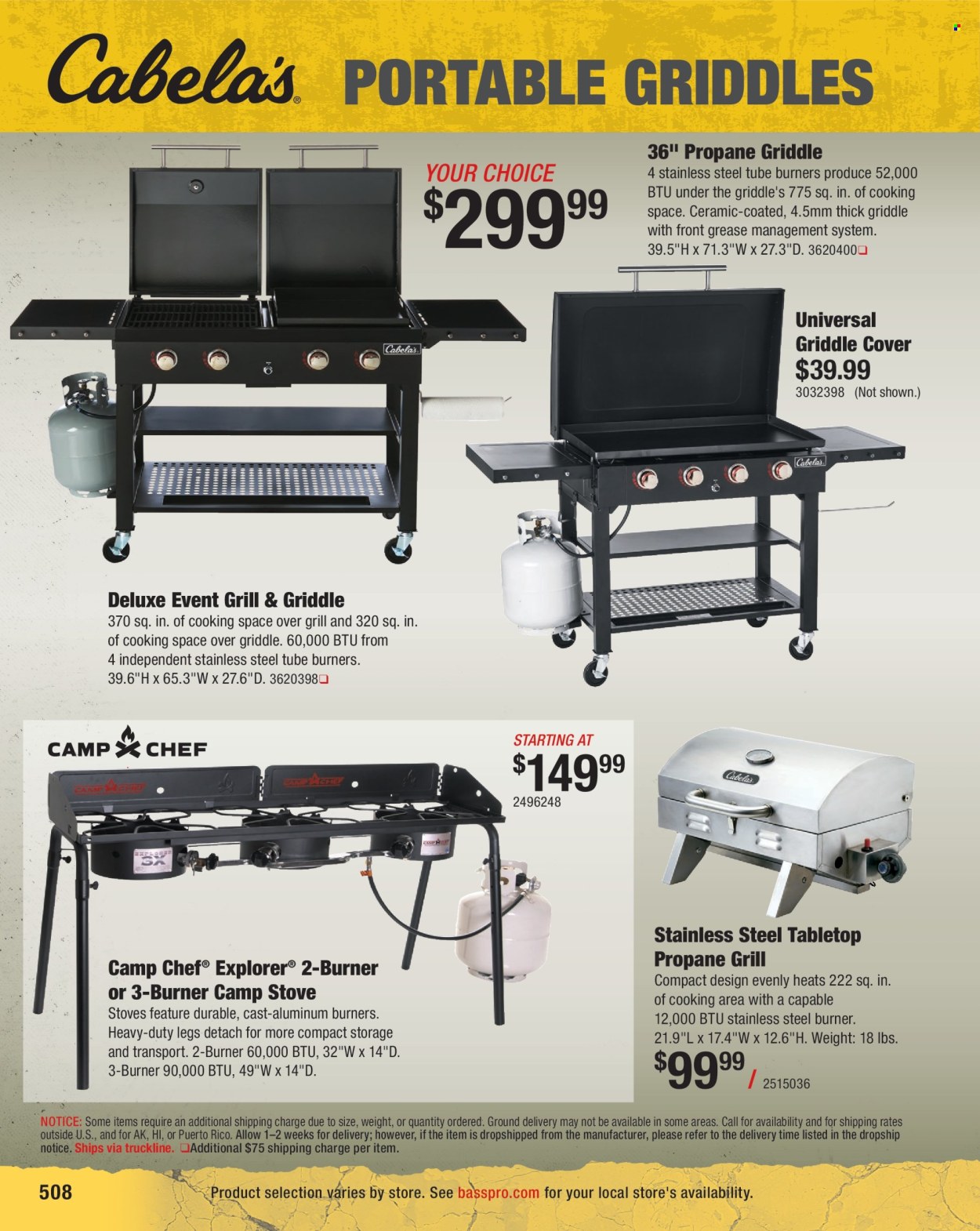 Cabela's ad. Page 1