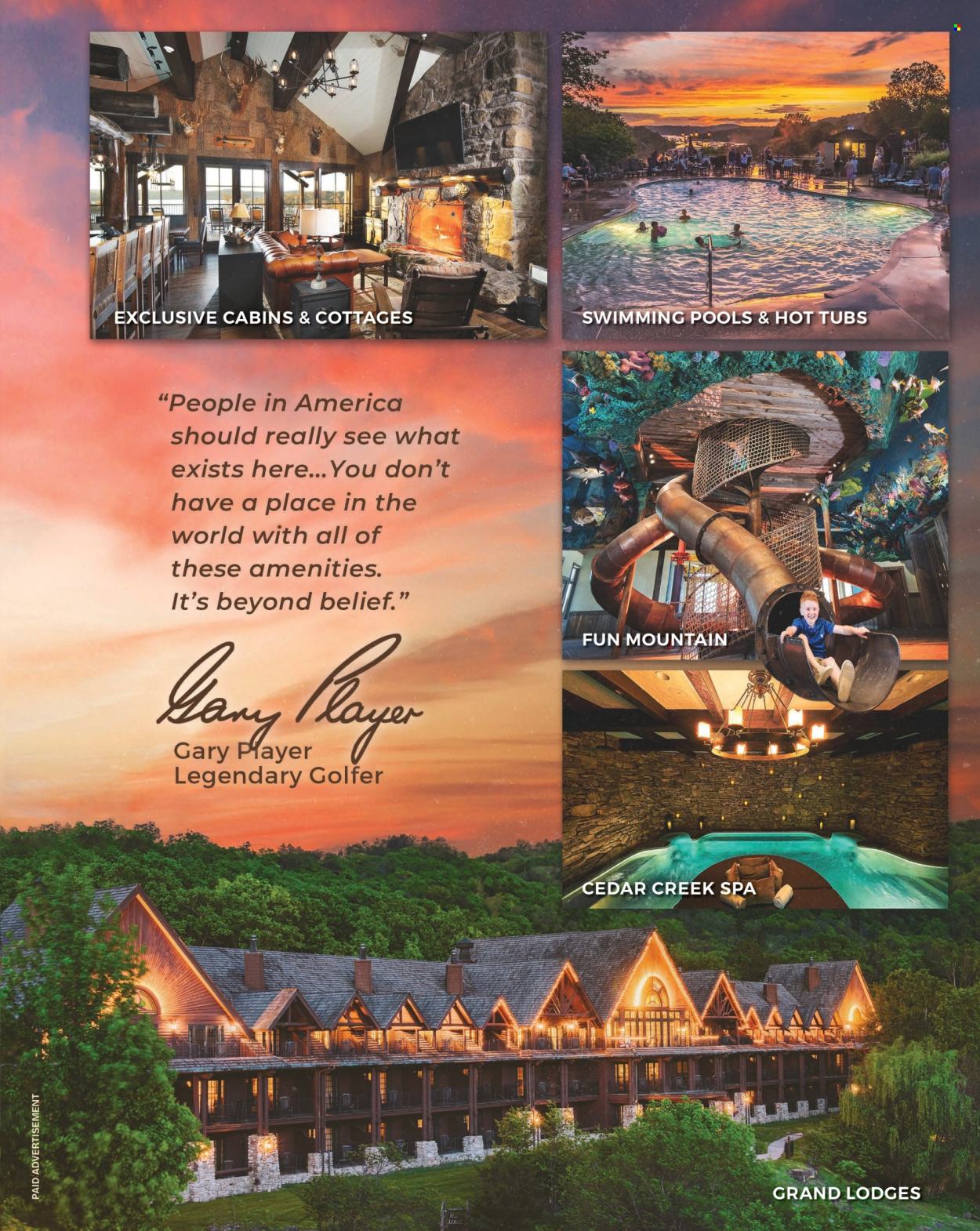 Cabela's ad. Page 1