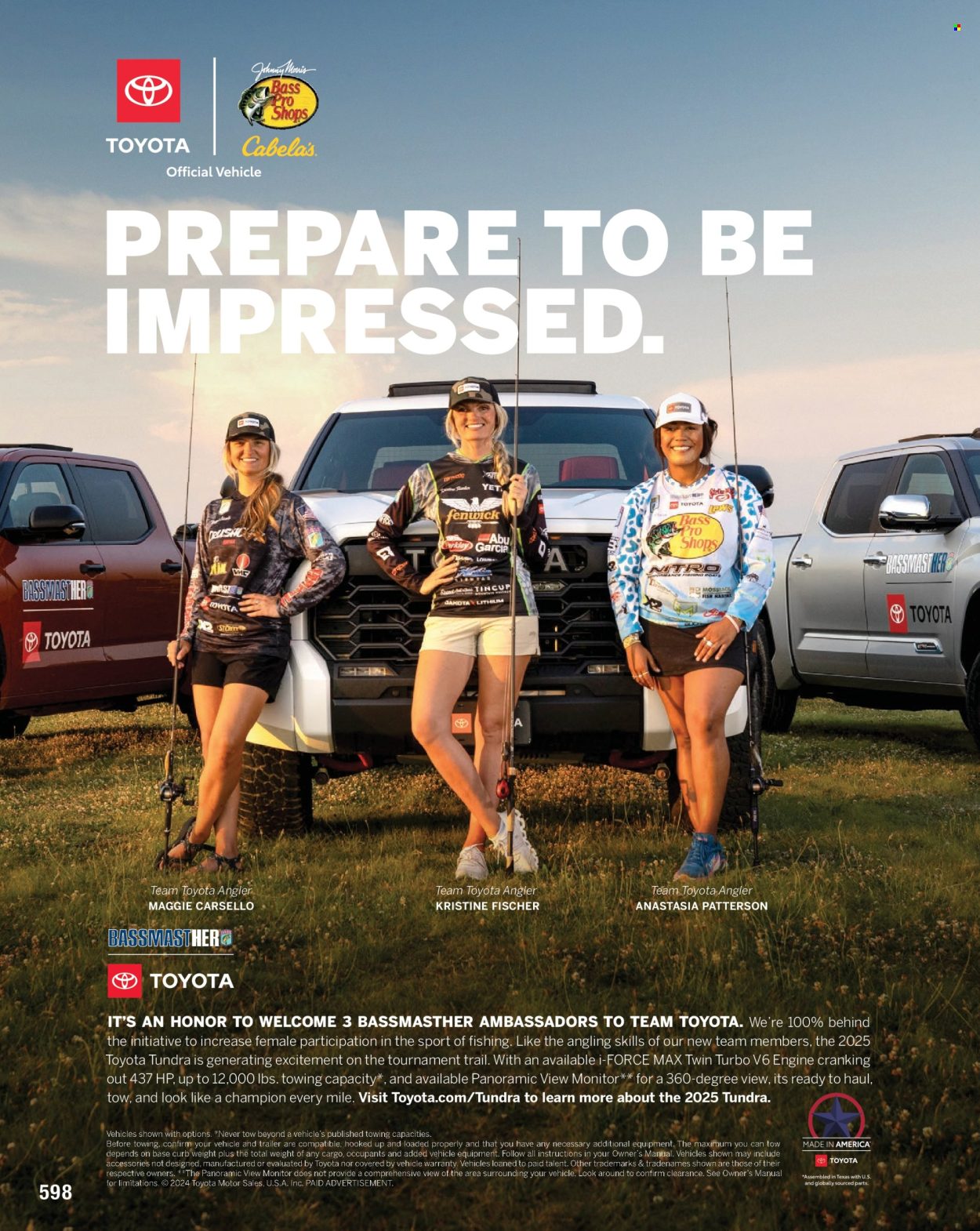 Cabela's ad. Page 1