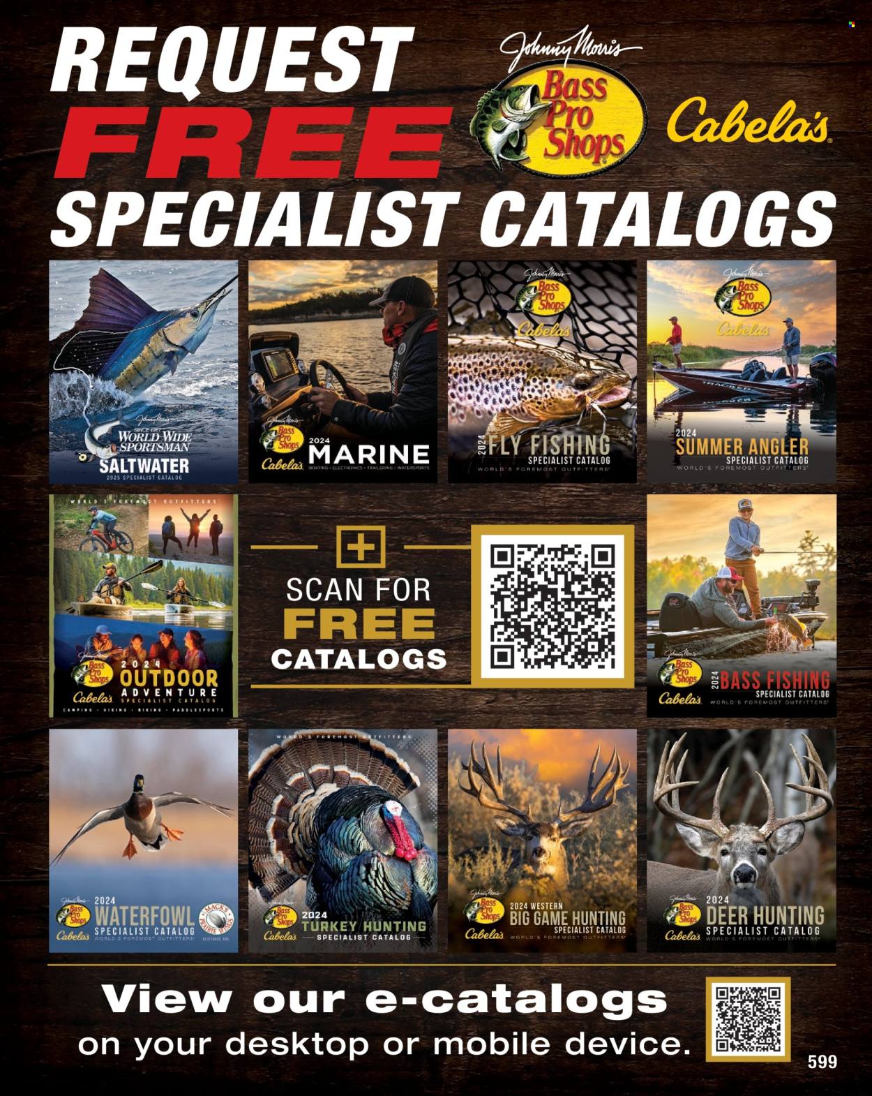 Cabela's ad. Page 1